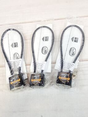 Gun Lock Cable Style - Own It Respect It Secure It Project - Child Safe LOT of 3